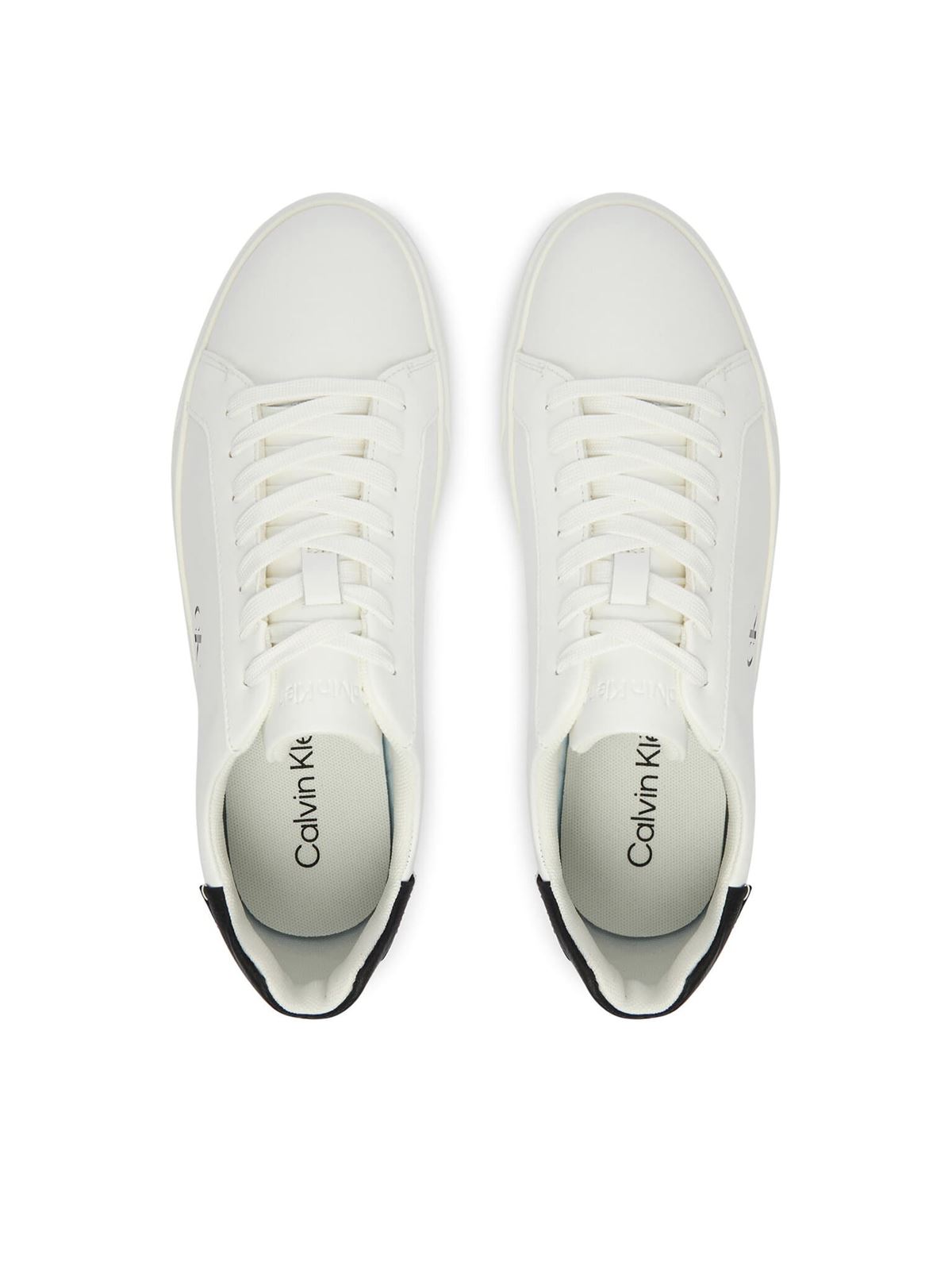 Zapatillas CALVIN KLEIN HW0HW02845 01W bright white/Black - Imagen 3