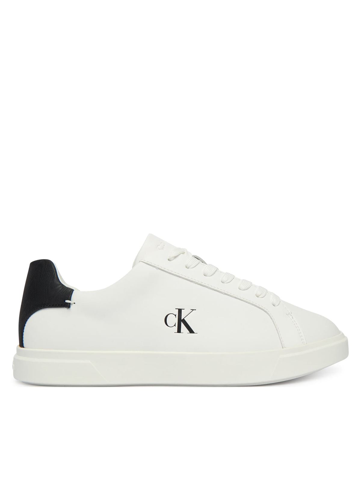 Zapatillas CALVIN KLEIN HW0HW02845 01W bright white/Black - Imagen 4