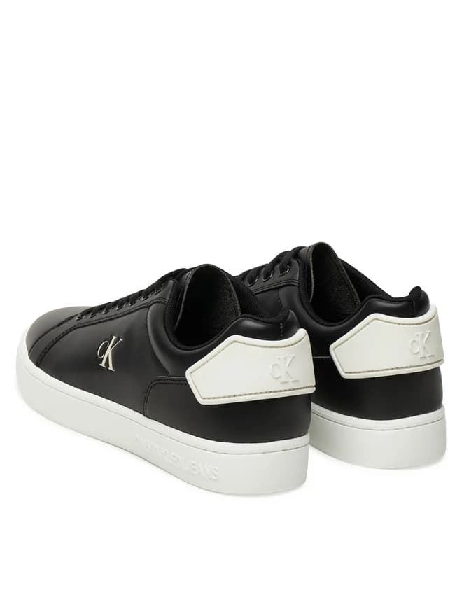 Zapatillas Calvin Klein Jeans Black/Bright White Classic Cupsole YM0YM01297 0GM - Imagen 3