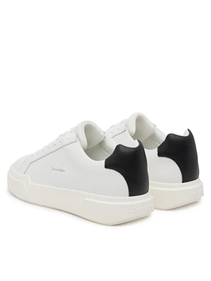 Zapatillas Calvin Klein Jeans Bright White/Black Chunky Cupsole YM0YM01344 01W - Imagen 2