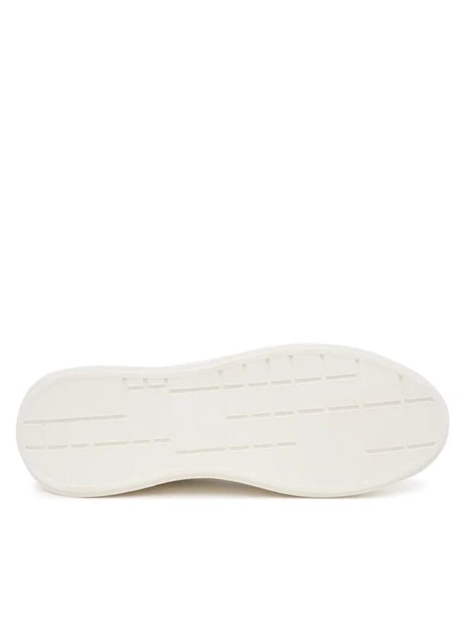Zapatillas Calvin Klein Jeans Bright White/Black Chunky Cupsole YM0YM01344 01W - Imagen 3