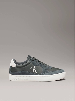 Zapatillas Calvin Klein Jeans YM0YM01100 02I green palm/creamy white - Imagen 1