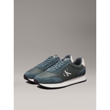 Zapatillas Calvin Klein Jeans YM0YM01119 02I green palm/creamy white - Imagen 2