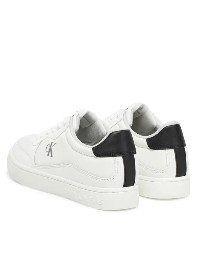 Zapatillas CALVIN KLEIN JEANS YM0YM01202 01W bright white/black - Imagen 3
