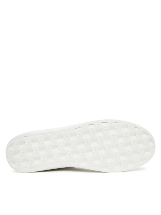 Zapatillas CALVIN KLEIN JEANS YM0YM01202 01W bright white/black - Imagen 4