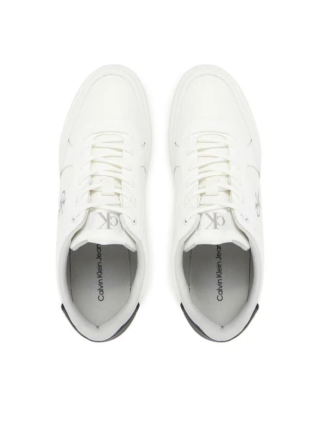 Zapatillas CALVIN KLEIN JEANS YM0YM01202 01W bright white/black - Imagen 5