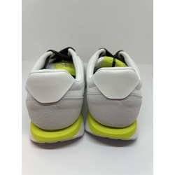 Zapatillas Calvin Klein Retro Runner Lace Up Nyon White YW0YW01990 - Imagen 2