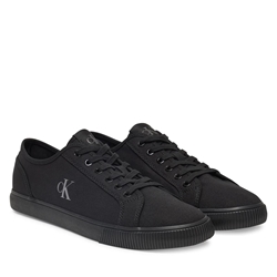 Zapatillas CALVIN KLEIN YM0YM01209 0GJ Ess Vulc Low triple black - Imagen 2