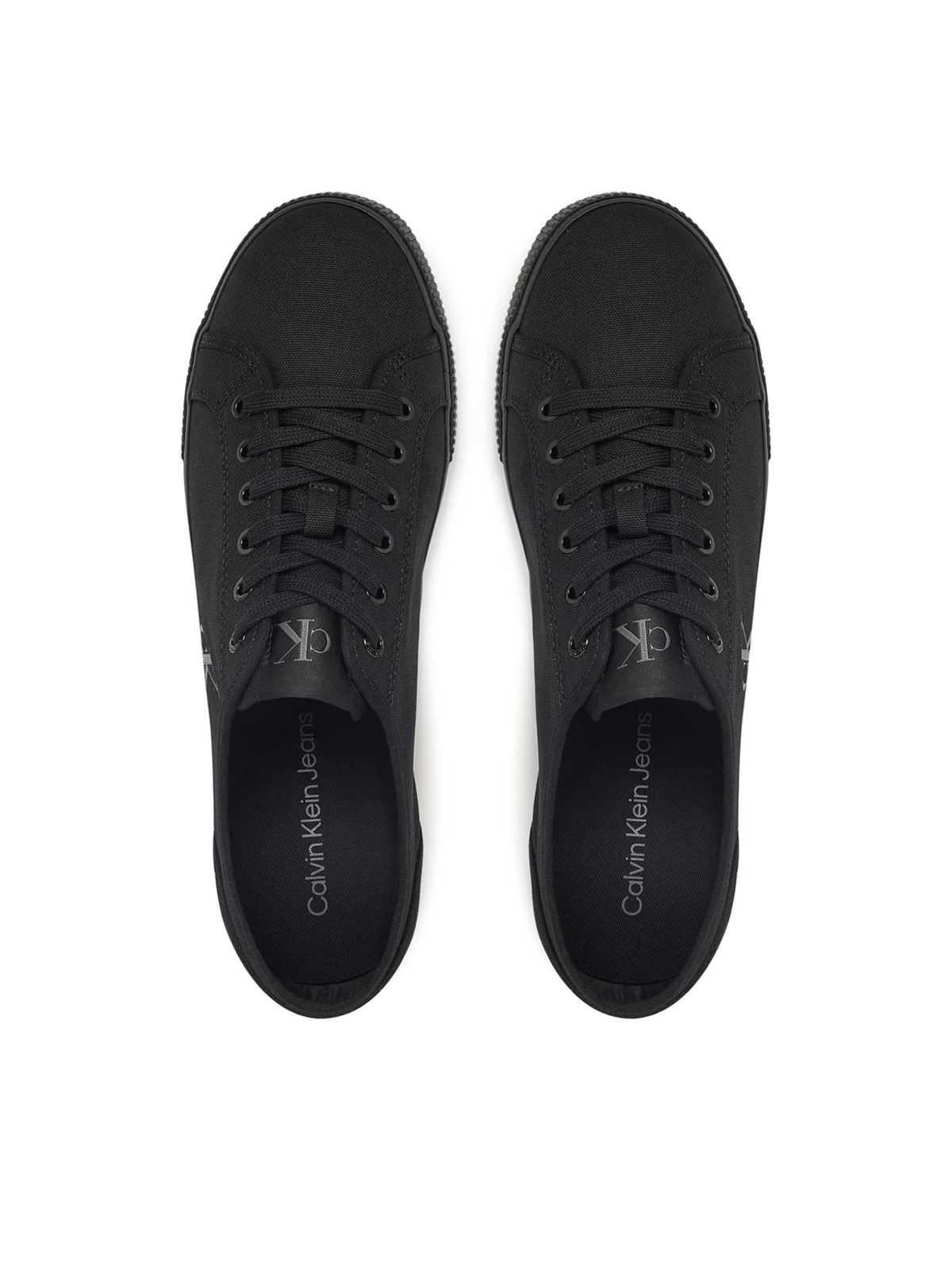 Zapatillas CALVIN KLEIN YM0YM01209 0GJ Ess Vulc Low triple black - Imagen 5