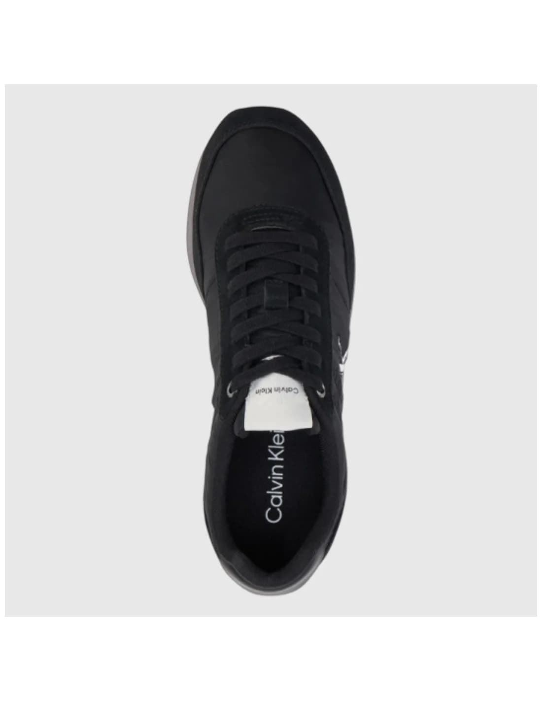 Zapatillas CALVIN KLEIN YM0YM01361 01Q Retro Runner Ess Mix Mat Black/Stormfront/Vaporous White - Imagen 3