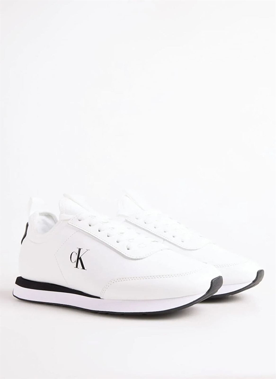 Zapatillas CALVIN KLEIN YM0YM01362 01W Retro Runner bright white/black - Imagen 2