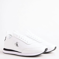 Zapatillas CALVIN KLEIN YM0YM01362 01W Retro Runner bright white/black - Imagen 2