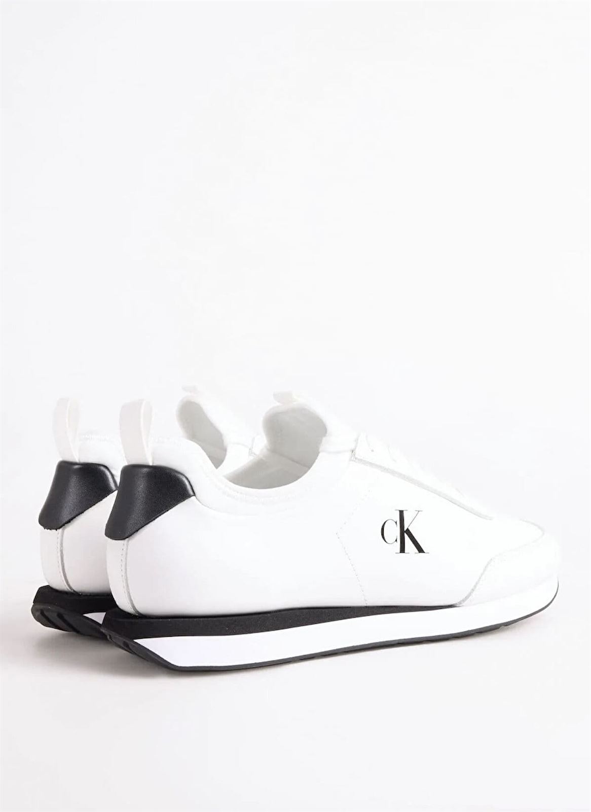 Zapatillas CALVIN KLEIN YM0YM01362 01W Retro Runner bright white/black - Imagen 3