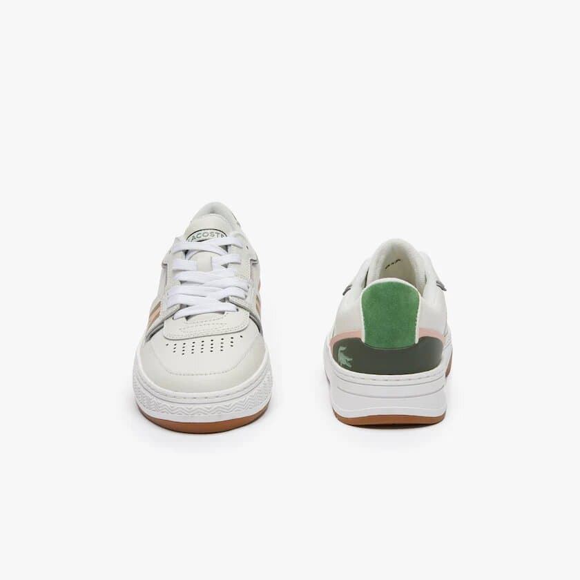 Zapatillas chica Lacoste L001 42SFA0076 WHT/DK GREY - Imagen 5