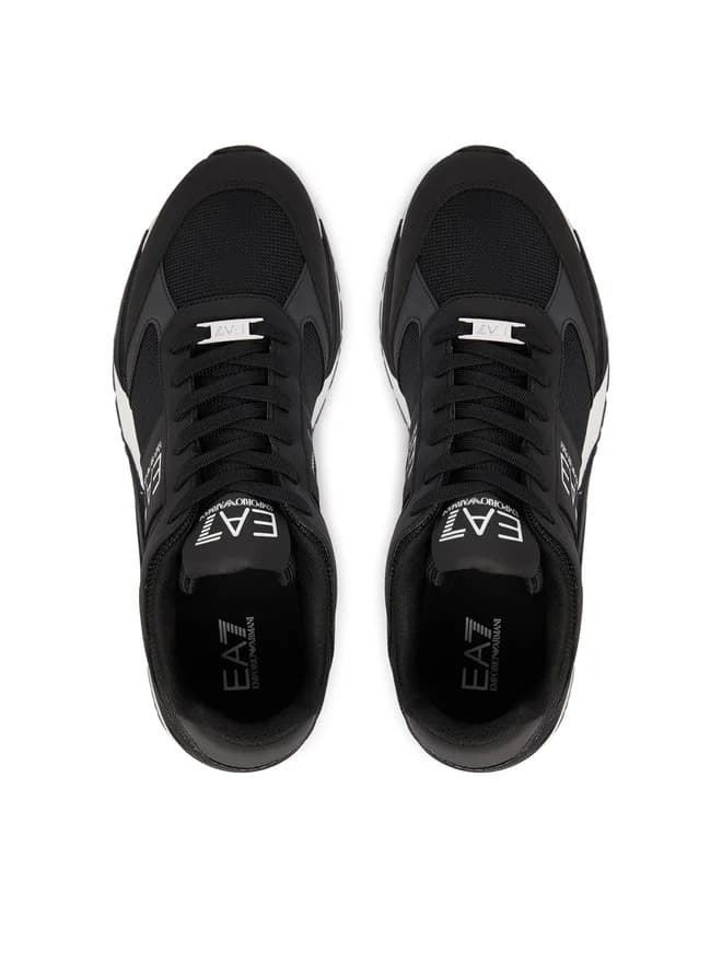 Zapatillas EA7 Emporio Armani 7X000656 AF13550 MZ210 Black +Silver +White - Imagen 5