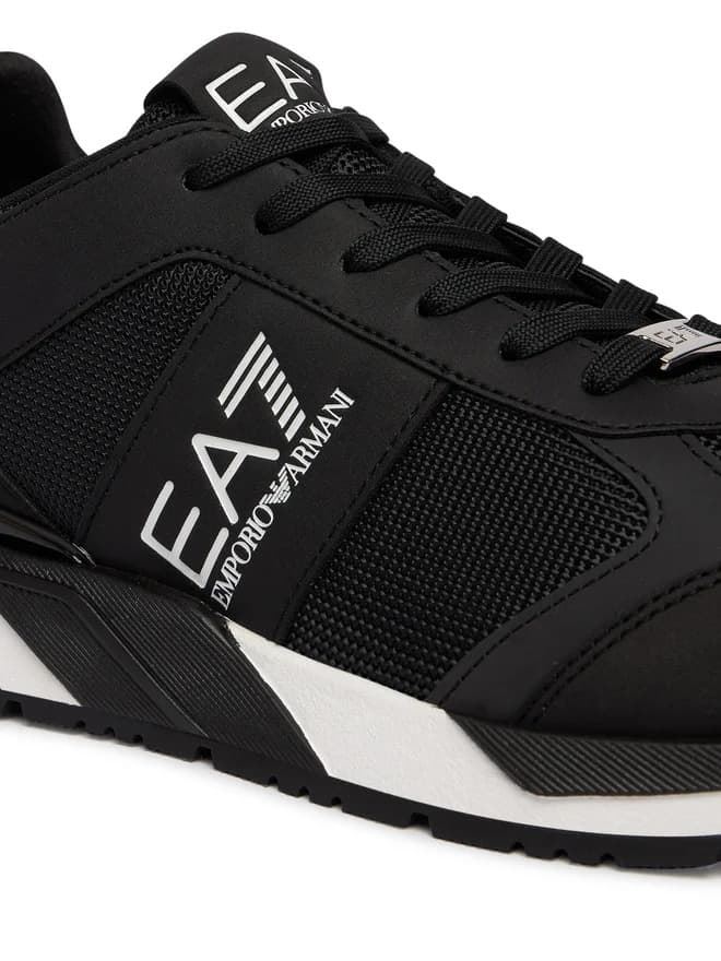 Zapatillas EA7 Emporio Armani 7X000656 AF13550 MZ210 Black +Silver +White - Imagen 6