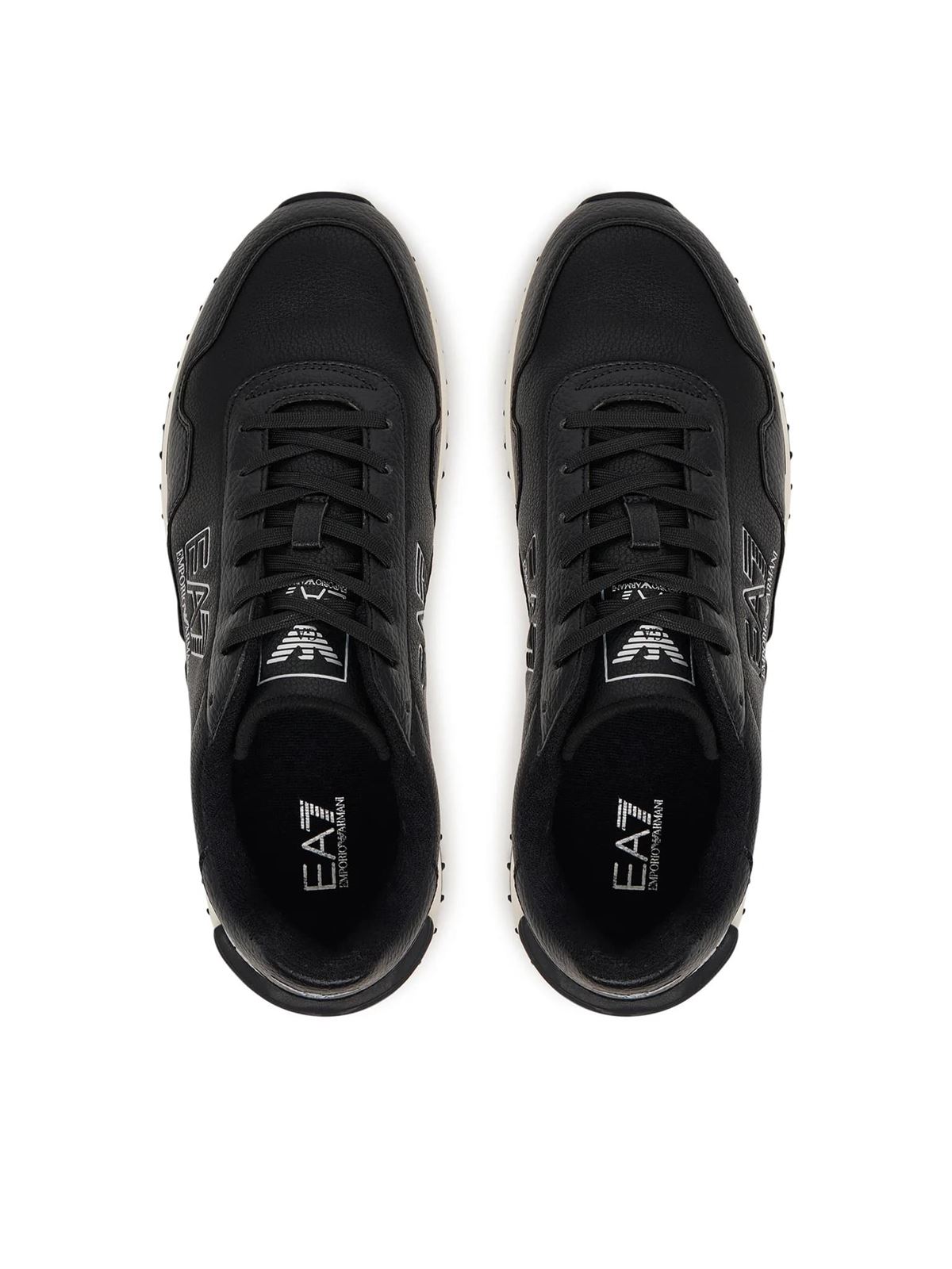Zapatillas EA7 Emporio Armani 7X000873 AF28088 MC676 Black Silver Off White - Imagen 3