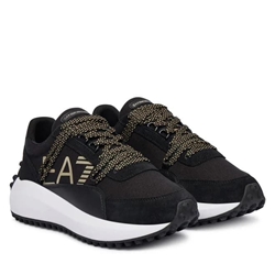 Zapatillas EA7 Emporio Armani Black & Gold 7X000355 AF18869 MC021 - Imagen 1