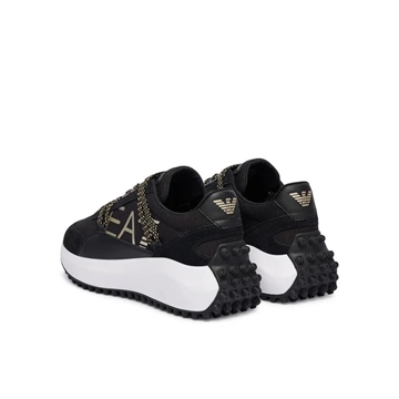 Zapatillas EA7 Emporio Armani Black & Gold 7X000355 AF18869 MC021 - Imagen 2