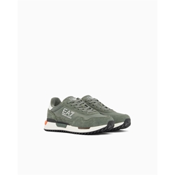 Zapatillas EA7 Emporio Armani Martini Olive+Fog+Auburn+Pomeg 7X000380 AF19175 MZ617 - Imagen 2