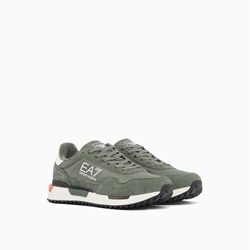 Zapatillas EA7 Emporio Armani Martini Olive+Fog+Auburn+Pomeg 7X000380 AF19175 MZ617 - Imagen 2