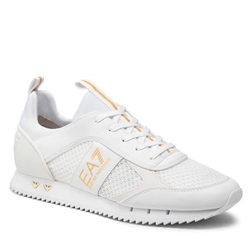 Zapatillas EA7 Emporio Armani X8X027 XK050 K597 triple white/ gold - Imagen 1