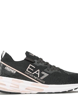 Zapatillas EA7 Emporio Armani X8X095 XK240 R699 BLACK/ROSE GOLD - Imagen 2