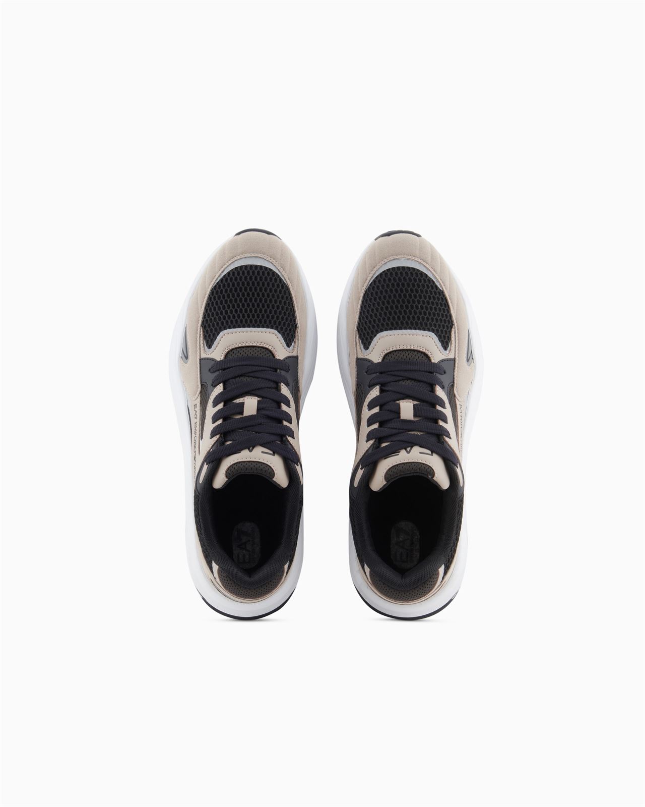 Zapatillas EA7 Emporio Armani X8X178 XK382 U471 cobblestone/black - Imagen 4