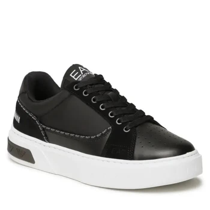 Zapatillas EA7 Emporio ArmaniX8X144 XK335 K485 black/white - Imagen 2