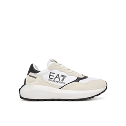 Zapatillas Emporio Armani EA7 7X000341 AF18616 MZ021 white black - Imagen 1