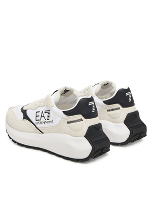 Zapatillas Emporio Armani EA7 7X000341 AF18616 MZ021 white black - Imagen 2