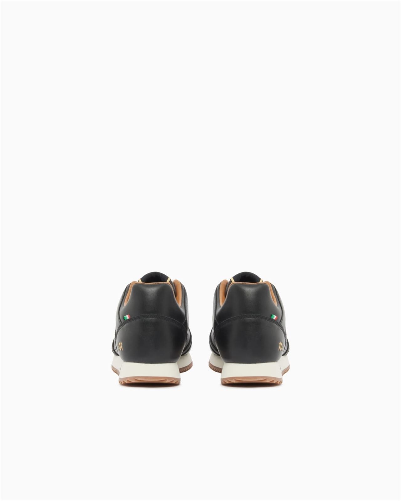 Zapatillas Emporio Armani EA7 7X000648 AF15588 MC021 black/gold - Imagen 2