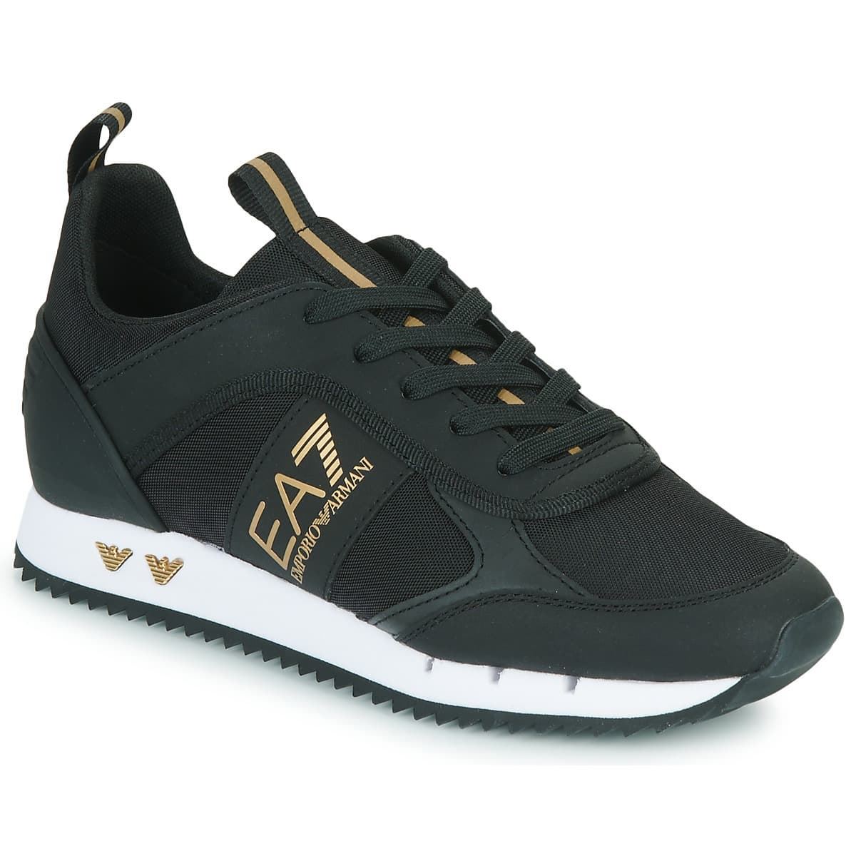 Zapatillas Emporio Armani EA7 Black+Gold+White 7X0000337 AF18613 MZ185 - Imagen 1