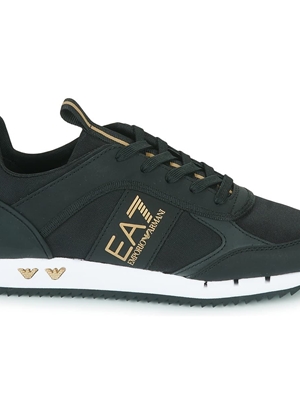 Zapatillas Emporio Armani EA7 Black+Gold+White 7X0000337 AF18613 MZ185 - Imagen 2