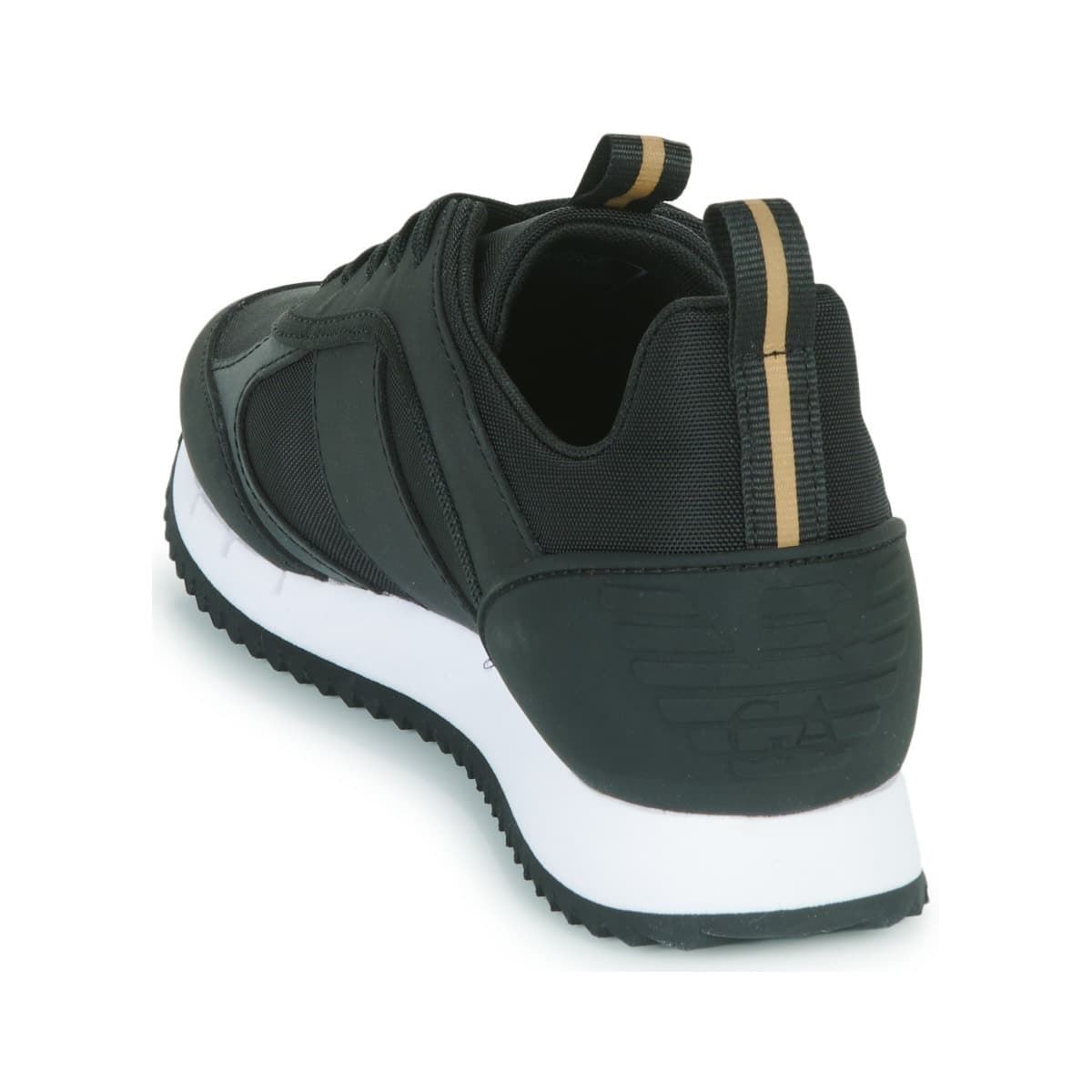 Zapatillas Emporio Armani EA7 Black+Gold+White 7X0000337 AF18613 MZ185 - Imagen 5