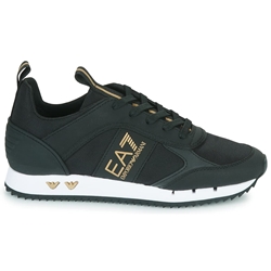 Zapatillas Emporio Armani EA7 Black+Gold+White 7X000337 AF18613 MZ185 - Imagen 2