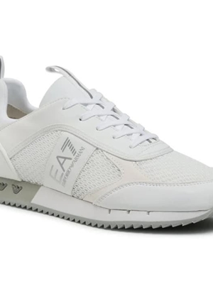 Zapatillas Emporio Armani EA7 X8X027 XK050 00175 white/silver - Imagen 2