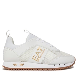 Zapatillas Emporio Armani EA7 X8X027 XK050 T603 white/gold/honey - Imagen 1