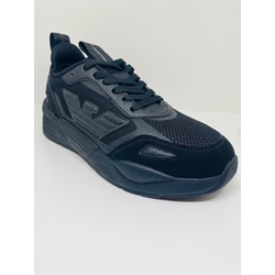 Zapatillas Emporio Armani EA7 X8X070 XK165 A083 negro hombre - Imagen 2