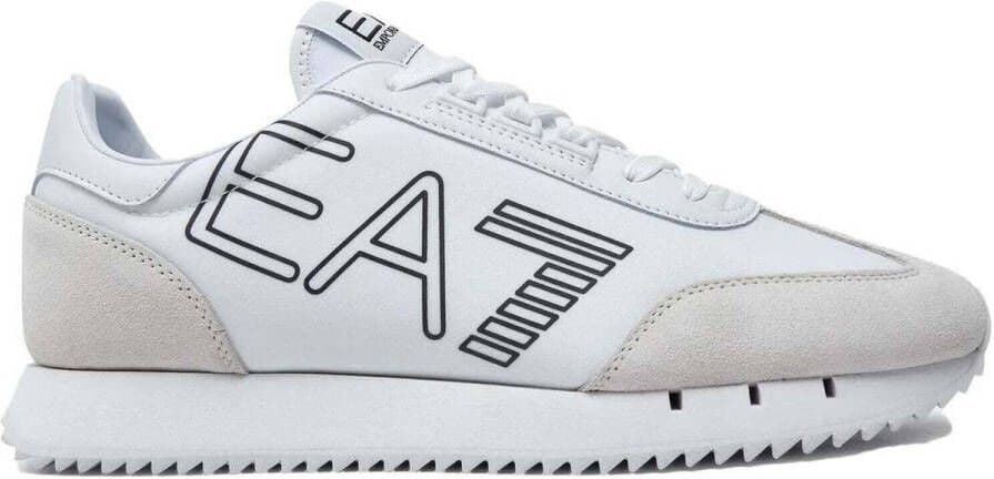Zapatillas Emporio Armani EA7 X8X101 XK257 U426 white/black - Imagen 2