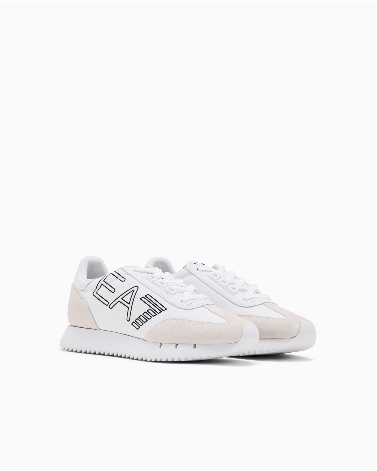 Zapatillas Emporio Armani EA7 X8X101 XK257 U426 white/black - Imagen 3