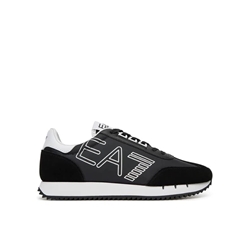 Zapatillas Emporio Armani EA7 X8X101 XK257 U448 black/white/blk eagle - Imagen 1
