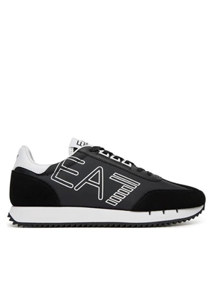 Zapatillas Emporio Armani EA7 X8X101 XK257 U448 black/white/blk eagle - Imagen 1