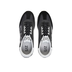 Zapatillas Emporio Armani EA7 X8X101 XK257 U448 black/white/blk eagle - Imagen 2