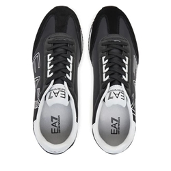 Zapatillas Emporio Armani EA7 X8X101 XK257 U448 black/white/blk eagle - Imagen 2