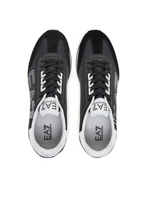 Zapatillas Emporio Armani EA7 X8X101 XK257 U448 black/white/blk eagle - Imagen 2