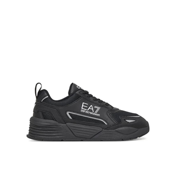 Zapatillas Emporio Armani Triple Black+Silver 7X000308 AF18447 MC026 - Imagen 2