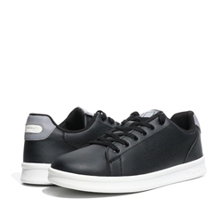 Zapatillas Hummel Court Line Black/Alloy 225943 1227 - Imagen 1