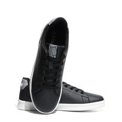 Zapatillas Hummel Court Line Black/Alloy 225943 1227 - Imagen 2