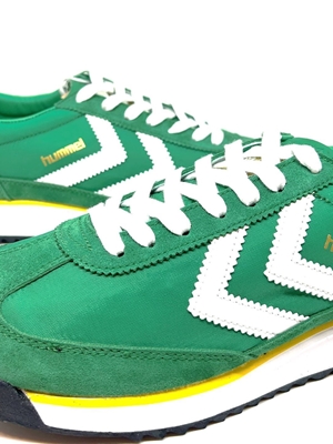 Zapatillas Hummel Green/White 402213 0003 CITY88M - Imagen 2
